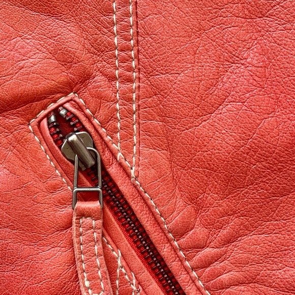 Missani Le Collezioni lamb skin Leather Jacket - Picture 5 of 8